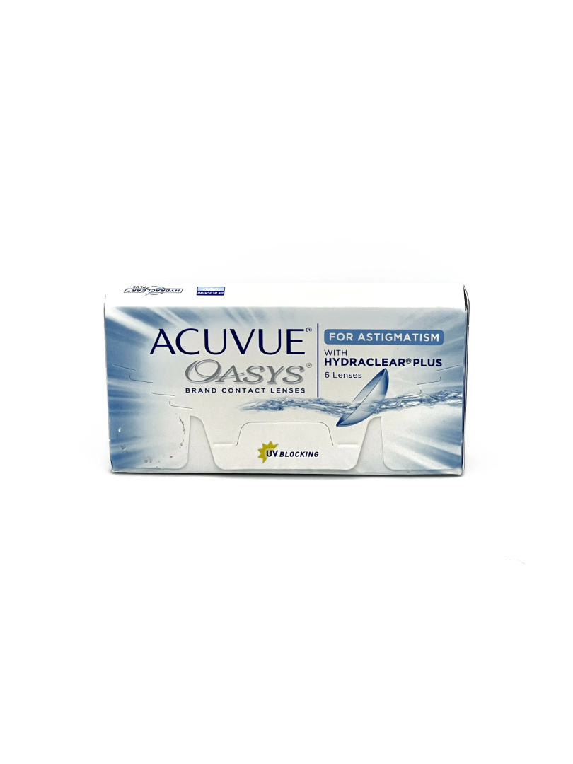 Контактні лінзи Johnson & Johnson Acuvue  Oasys with Hydraclear Plus   for astigmatism Двотижневі