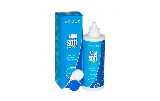 Розчин для контактних лінз Avizor Aqua Soft фото 1