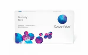 Контактні лінзи Cooper Vision Biofinity toric Місячні