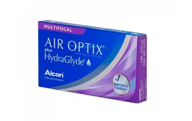 Контактні лінзи Alcon Air OPTIX HydraGlyde multifocal Місячні фото 1