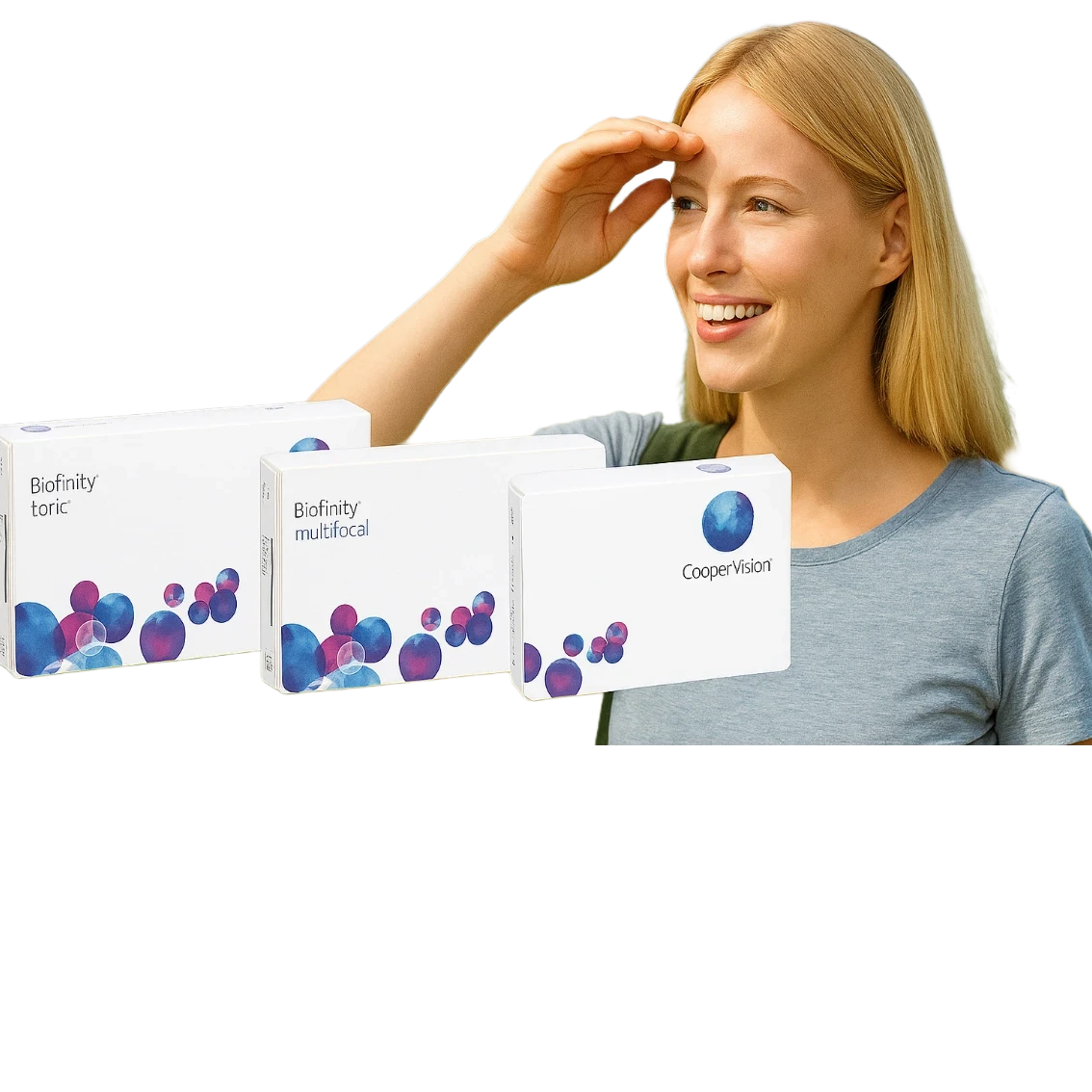 Всеукраїнська акція CooperVision Biofinity 3+1.