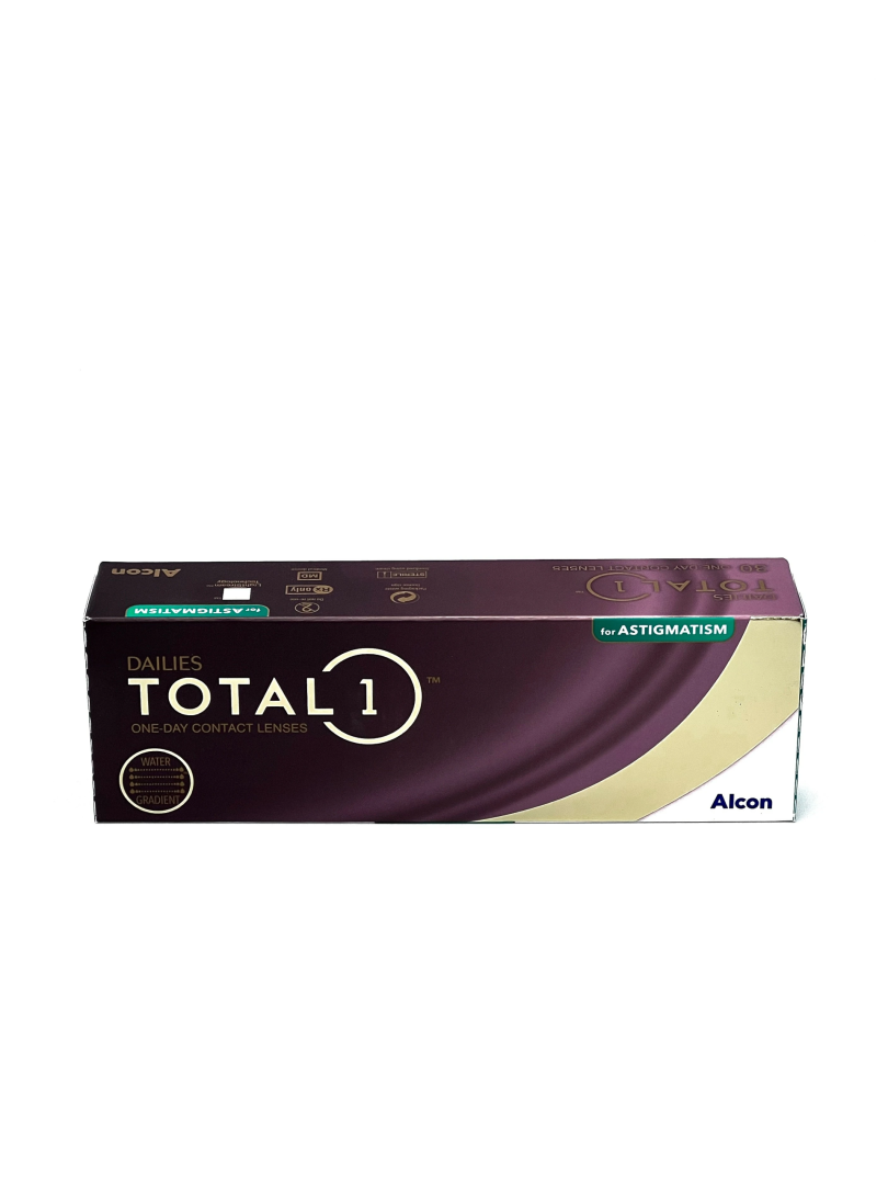 Контактні лінзи Alcon Dailies Total 1 for Astigmatism Одноденні