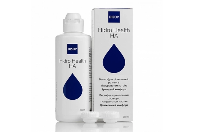 Розчин для контактних лінз Disop Hidro Health HA