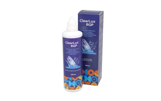 Розчин для жорстких контактних лінз Esoform ClearLux RGP