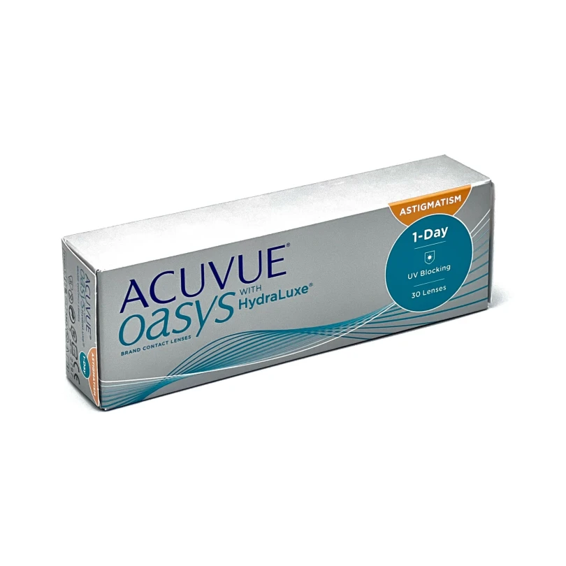 Контактні лінзи Johnson & Johnson Acuvue Oasys with HydraLuxe for Astigmatism Одноденні
