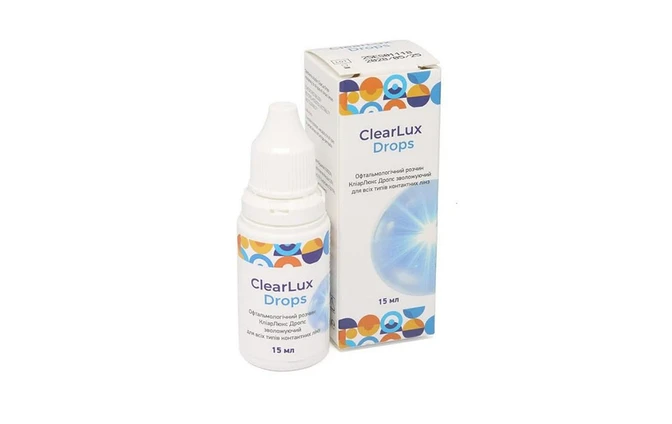 Увлажняющие капли ClearLux Drops