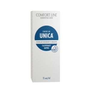 Зволожуючі краплі UNICA Comfort Line