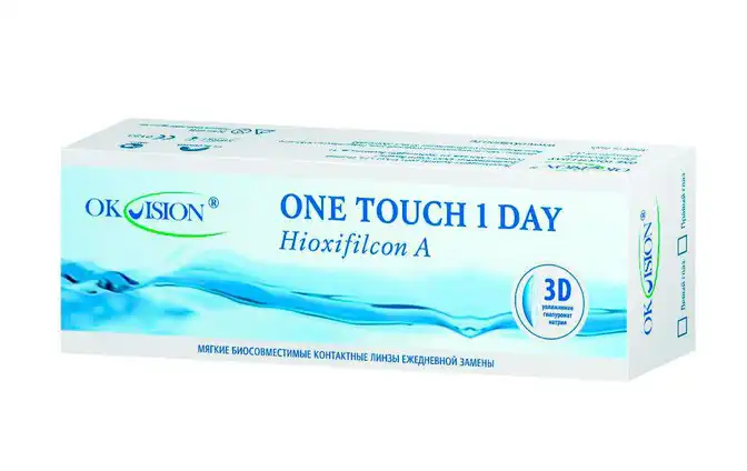 Контактні лінзи OkVision One Touch Hioxifilcon A Одноденні фото 1