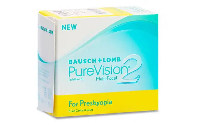 Контактні лінзи Bausch+Lomb Pure Vision 2 For Presbyopia Місячні фото 1