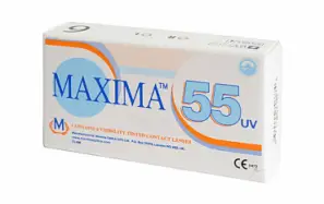 Контактні лінзи Maxima UV 55 Місячні