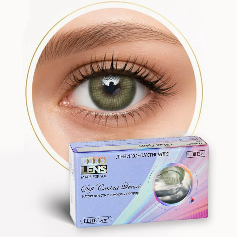 Контактні лінзи Elite lens кольорові зелені