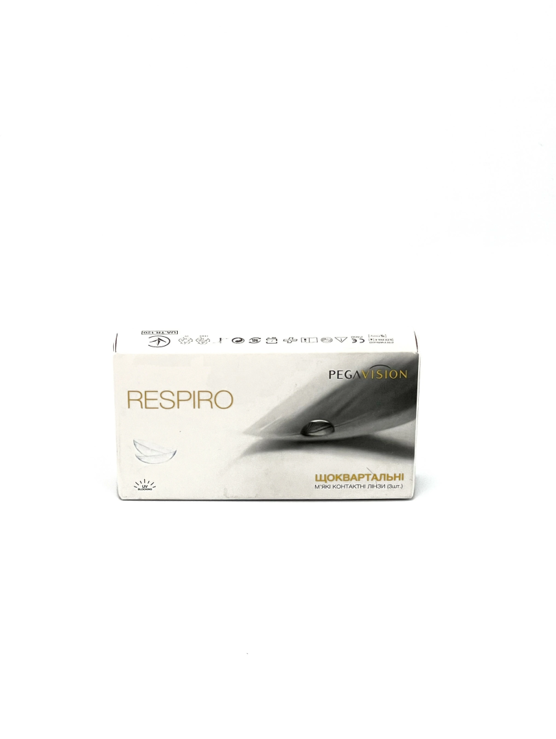 Контактні лінзи Pegavision RESPIRO Квартальні