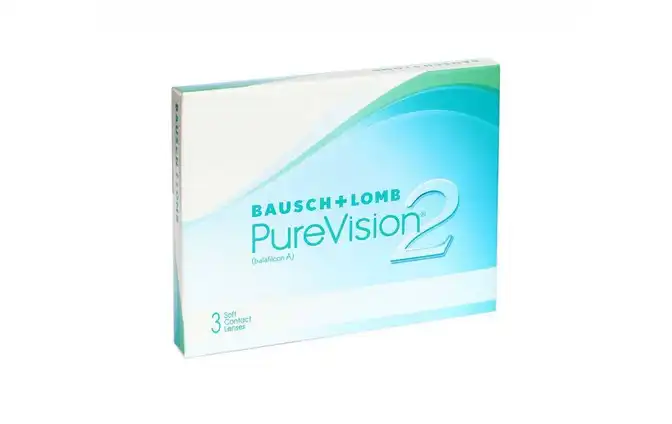 Контактні лінзи Bausch+Lomb Pure Vision 2 Місячні фото 1