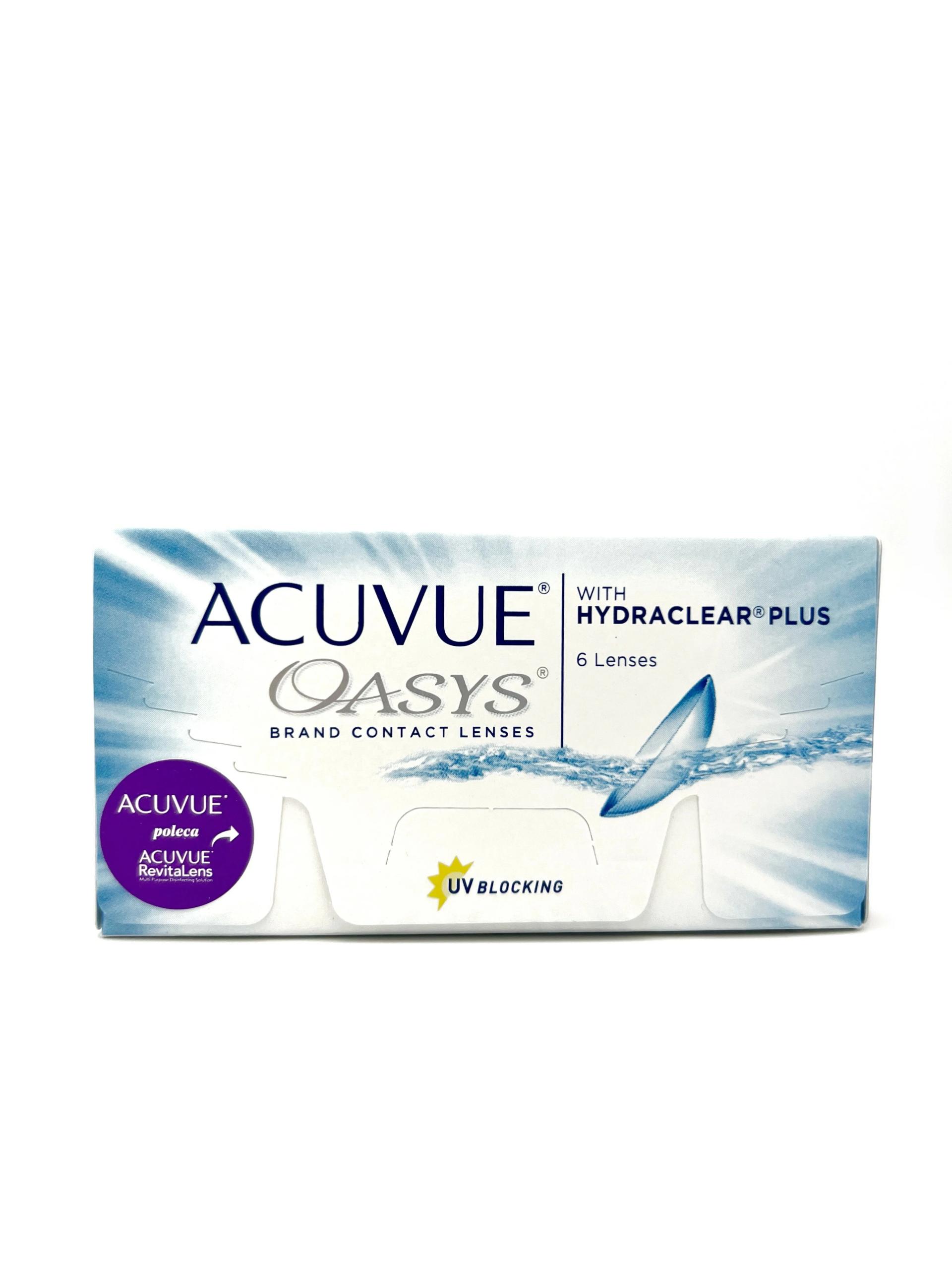 Контактні лінзи ACUVUE OASYS HYDRACLEAR PLUS - 2-тижневі лінзи