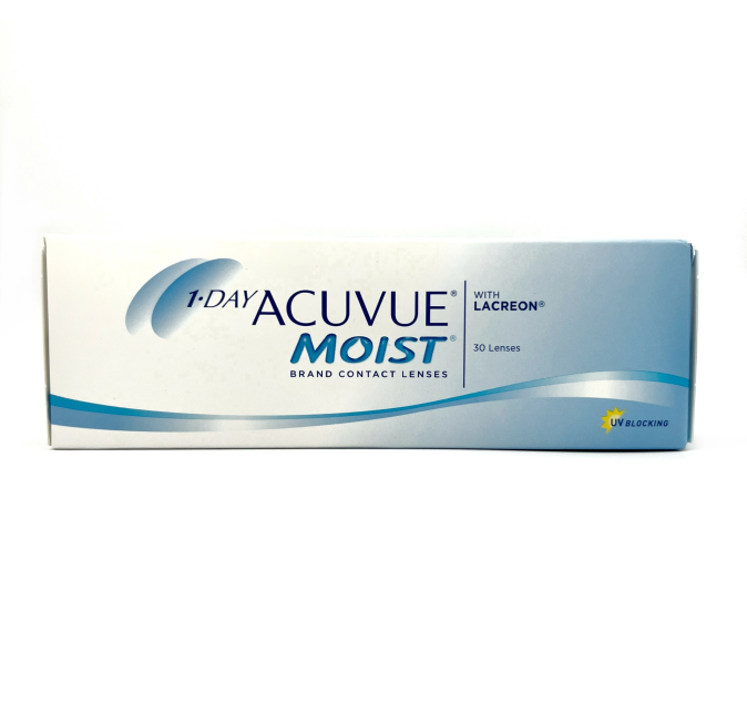 Контактні лінзи Johnson & Johnson 1 Day Acuvue Moist Одноденні