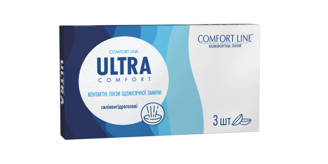 Контактні лінзи Comfort line ULTRA Місячні