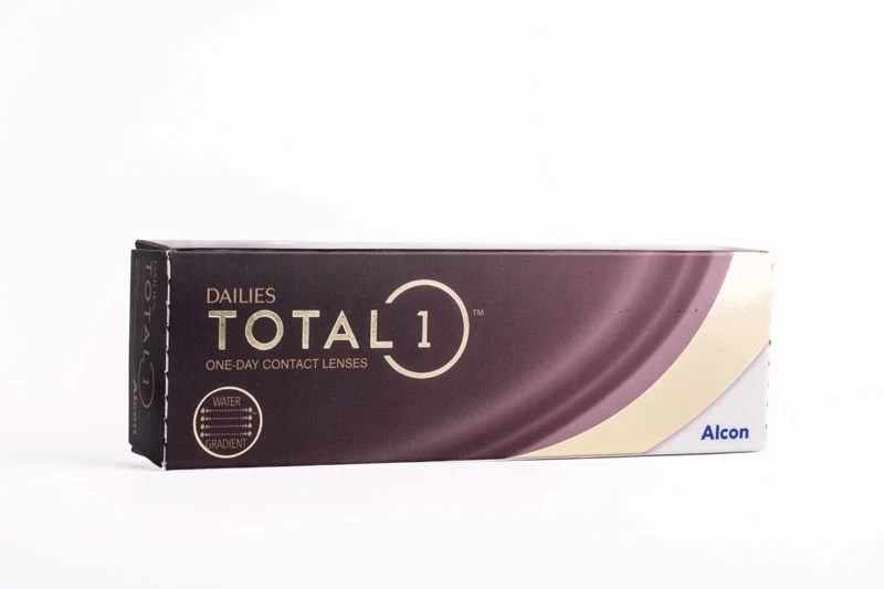 Контактные линзы Alcon Dailies Total 1 Однодневные Лучшие контактные линзы для людей с синдромом сухого глаза - фото №4