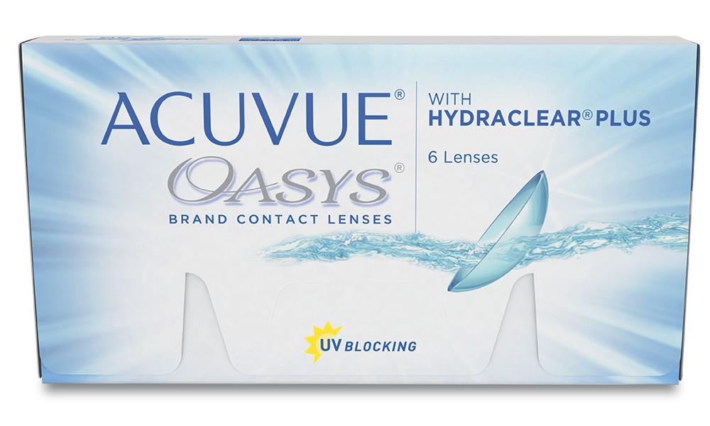 Контактные линзы Johnson & Johnson Acuvue Oasys with Hydraclear Plus Двухнедельные Контактные линзы Johnson & Johnson Acuvue Oasys with Hydraclear Plus Двухнедельные - фото